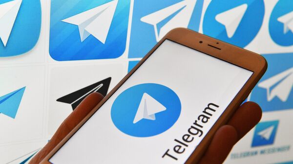 Telegram messenger logo on a tablet screen. (File) - Sputnik भारत