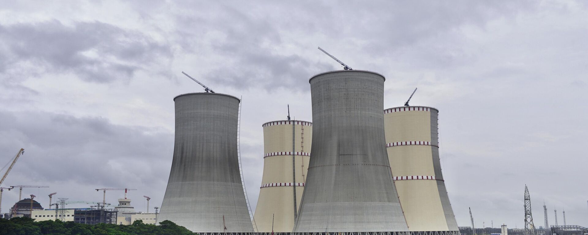 A view of the Rooppur Nuclear Power Plant at Ishwardi in Pabna, Bangladesh, Wednesday, Oct.4, 2023. - Sputnik भारत, 1920, 01.10.2024