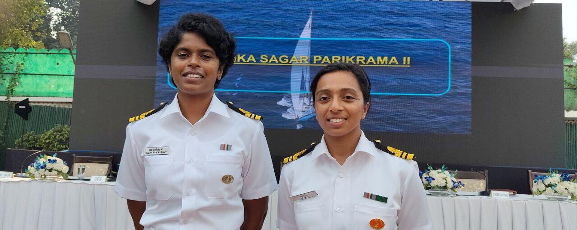 Two Indian Navy Women Officers to embark on sailing expedition - Sputnik भारत, 1920, 23.09.2024