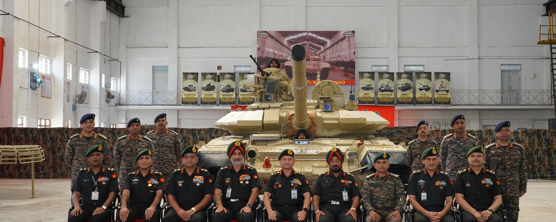 First modernised T-90 Tank handed over to Indian Army - Sputnik भारत, 1920, 08.10.2024