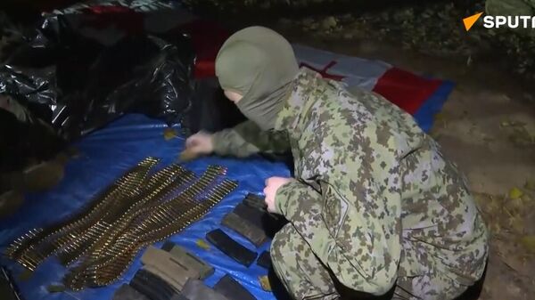 Russia’s FSB has published a new video showing weapons, ammunition, and equipment seized during an operation to repel an attack by foreign saboteurs on Russia’s Bryansk region - Sputnik भारत