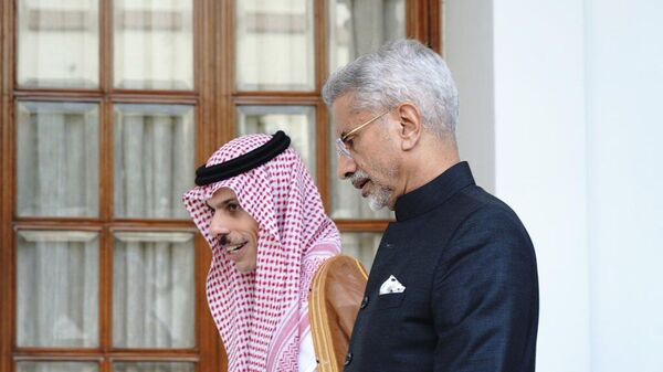 India Deeply Pained by Civilian Deaths in Gaza: Jaishankar in talks with Saudi FM - Sputnik भारत