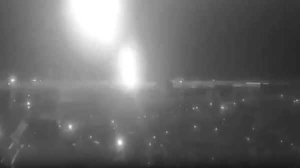 Still from the video of the Oreshnik missile strike - Sputnik India