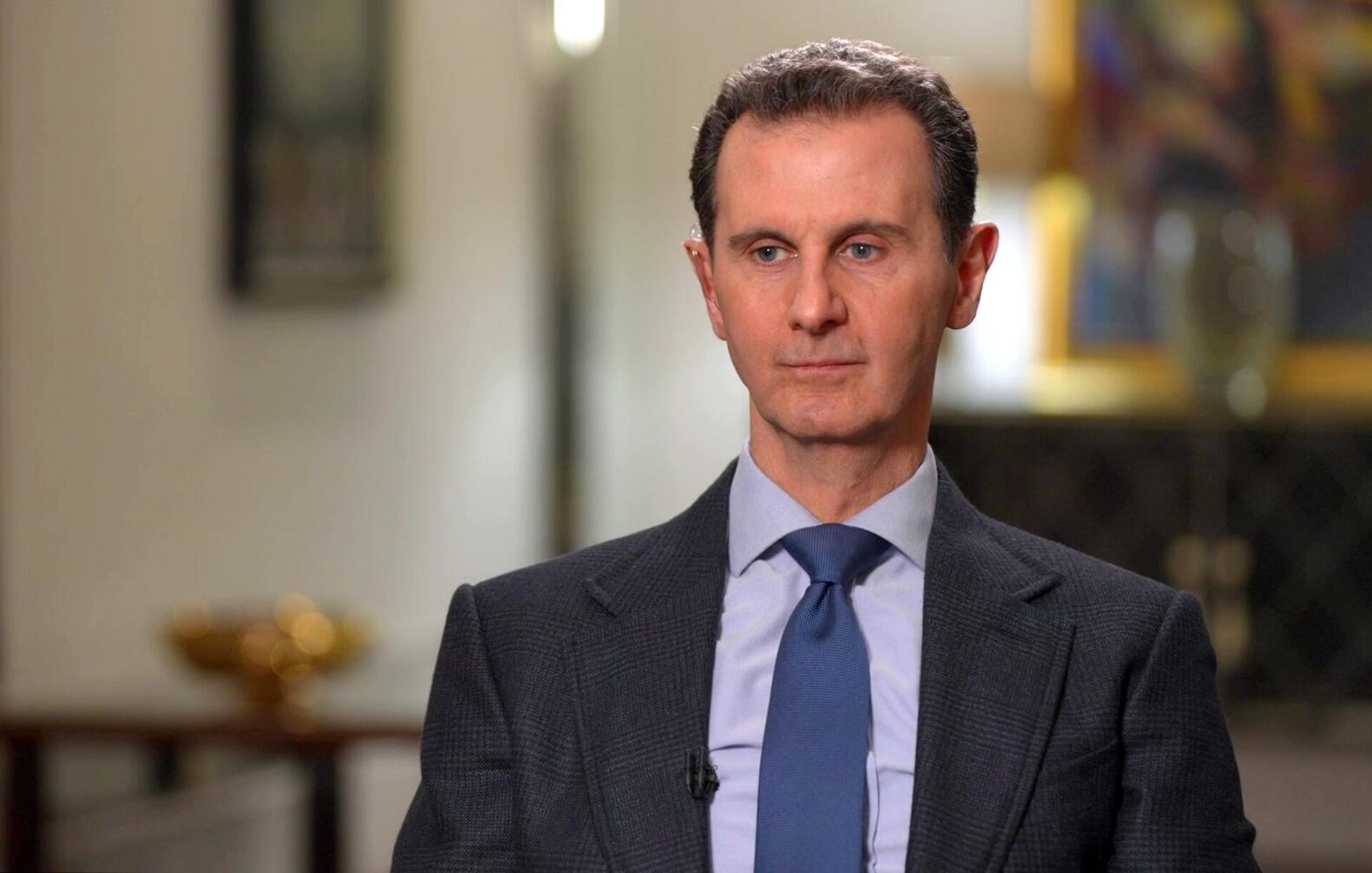 In this video grab, Syrian President Bashar al-Assad  - Sputnik India, 1920, 31.12.2024