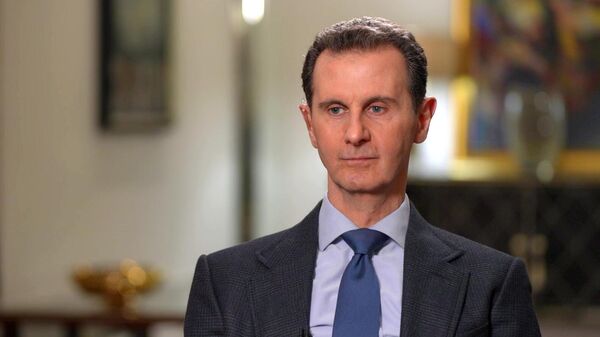 In this video grab, Syrian President Bashar al-Assad  - Sputnik India