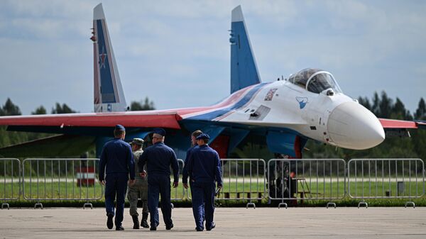 Russia's Su-35S fighter jet. File photo  - Sputnik India