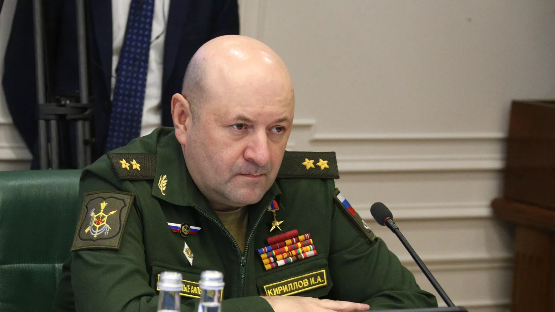 Russian Radiation, Chemical and Biological Defense Troops chief Igor Kirillov. File photo.