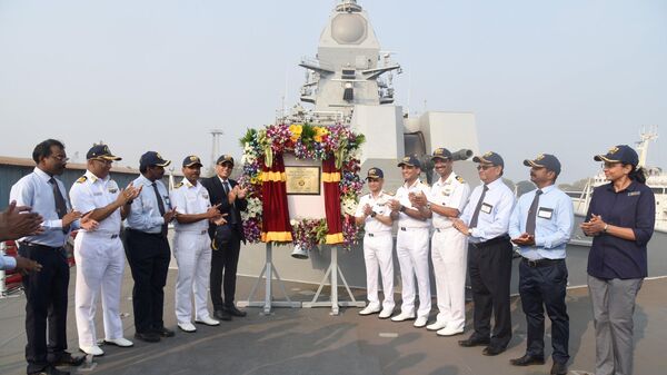 Delivery of two capital warships to the Indian Navy - Sputnik India