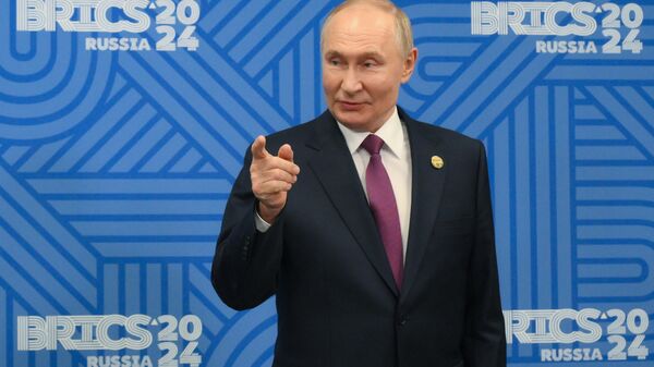 President Putin at the 2024 BRICS Summit in Kazan - Sputnik भारत