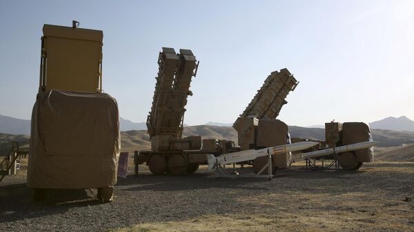 This photo released by the official website of the Iranian Defense Ministry on Sunday, June 9, 2019, shows the Khordad 15, a new surface-to-air missile battery at an undisclosed location in Iran.  - Sputnik India