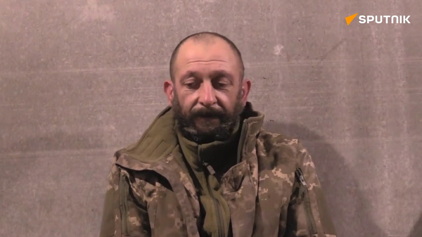 Captured Ukrainian soldier  - Sputnik India