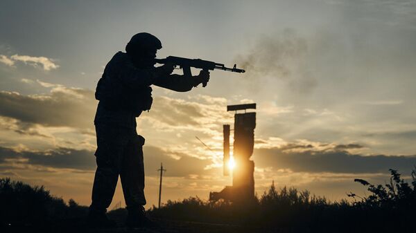 A Ukrainian soldier. File photo - Sputnik India