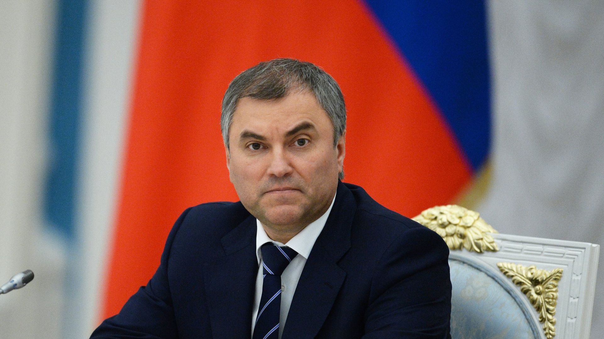 First Deputy Kremlin Chief of Staff Vyacheslav Volodin at Russian President Vladimir Putin's meeting with newly elected heads of Russia's regions at the Moscow Kremlin, September 17, 2014 - Sputnik भारत, 1920, 22.10.2026