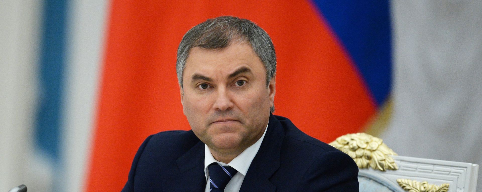 First Deputy Kremlin Chief of Staff Vyacheslav Volodin at Russian President Vladimir Putin's meeting with newly elected heads of Russia's regions at the Moscow Kremlin, September 17, 2014 - Sputnik India, 1920, 25.10.2026