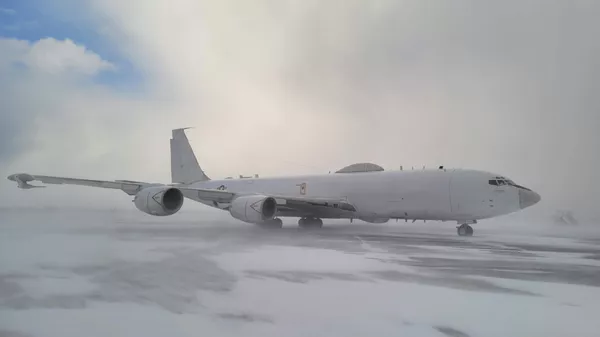 US doomsday plane in Iceland. Photo courtesy of US European Command. - Sputnik भारत
