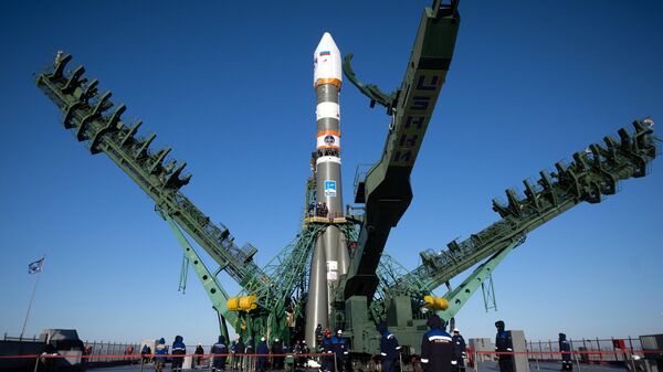 The Soyuz-2.1b rocket at the Baikonur Cosmodrome - Sputnik India