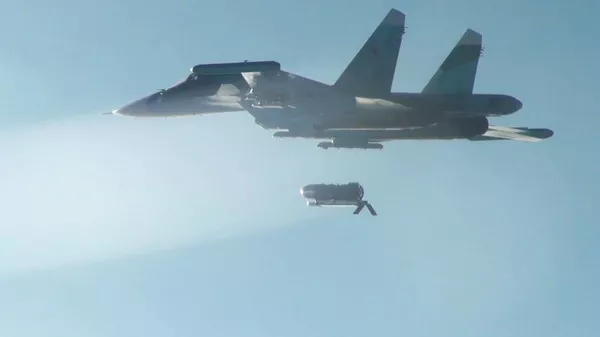 Dropping a FAB-3000 bomb from a UMPK - Sputnik भारत