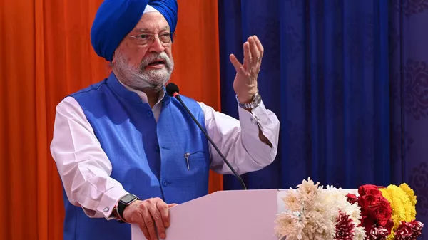 Union Minister of Petroleum and Natural Gas Hardeep Singh Puri - Sputnik भारत