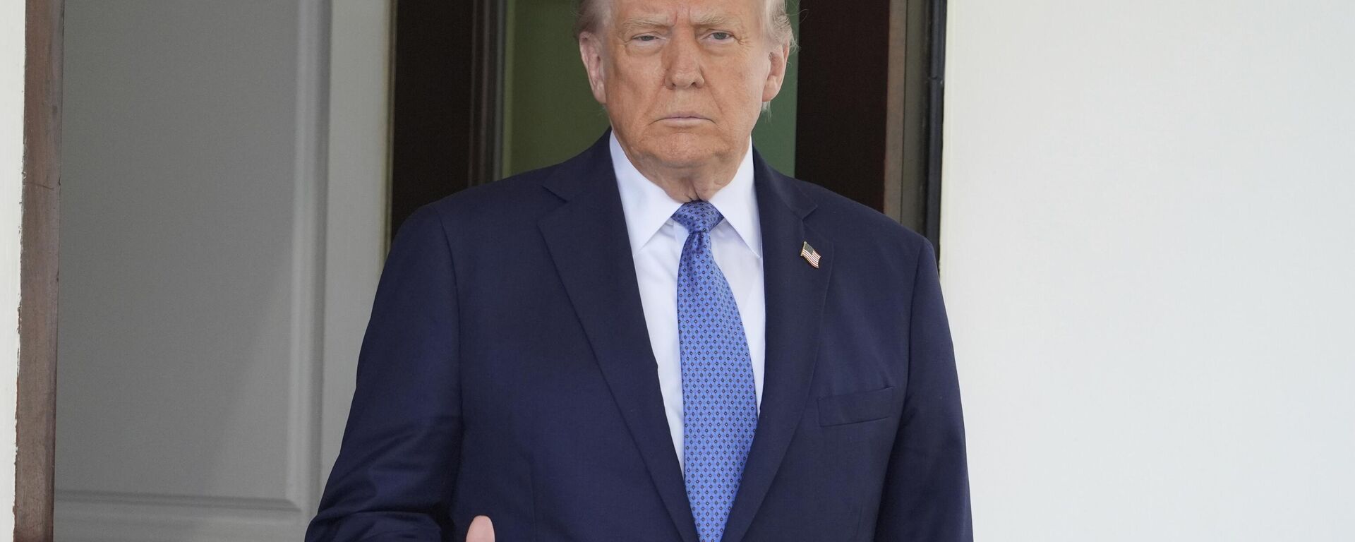 US President Donald Trump on April 24, 2025, in Washington.  - Sputnik India, 1920, 17.05.2025