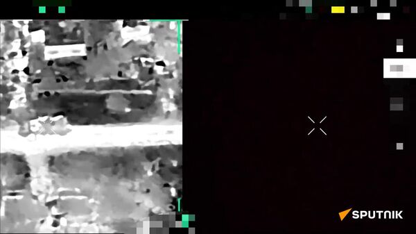 Low-cost KNOCKOUT: Russian drone OBLITERATES pricey Western-made Ukrainian APC  - Sputnik India