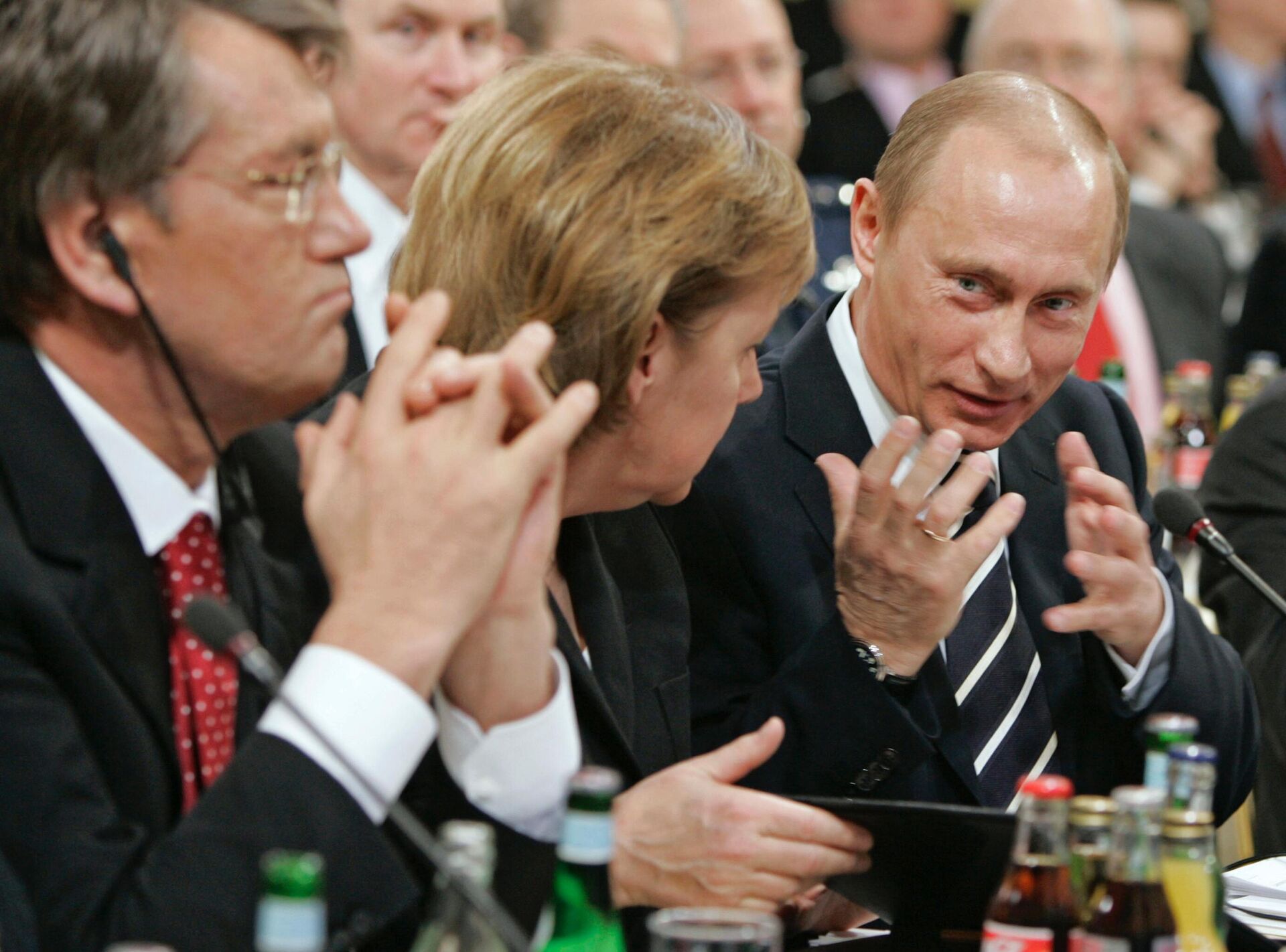 Russian President Vladimir Putin is seen at the 43rd Munich Security Conference. File photo - Sputnik भारत, 1920, 07.05.2025