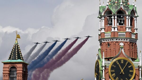 Victory Day Parade rehearsal in Moscow. May 7, 2025. - Sputnik भारत