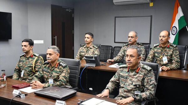  India's Army Commanders of the Western Borders. - Sputnik भारत