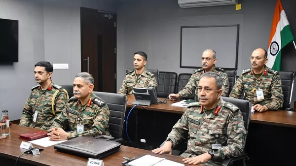  India's Army Commanders of the Western Borders. - Sputnik भारत