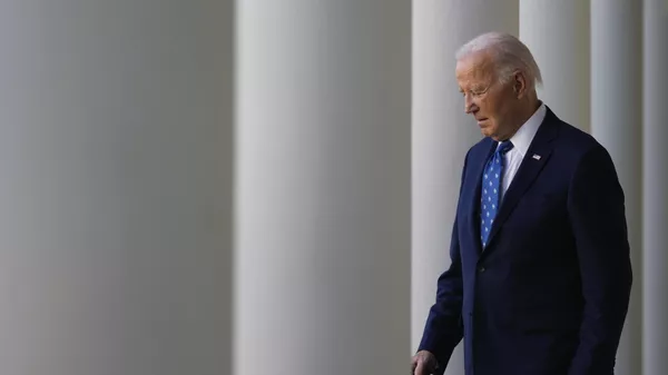 President Joe Biden walks out to speak in the Rose Garden of the White House in Washington Tuesday, Nov. 26, 2024. - Sputnik India