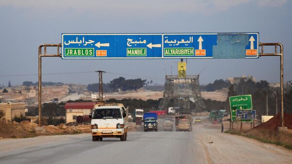 The city of Manbij, Syria - Sputnik India