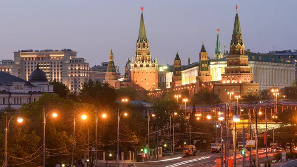 General view of the Moscow Kremlin, a historic fortified complex at the heart of Moscow, overlooking the Moskva River.  - Sputnik भारत