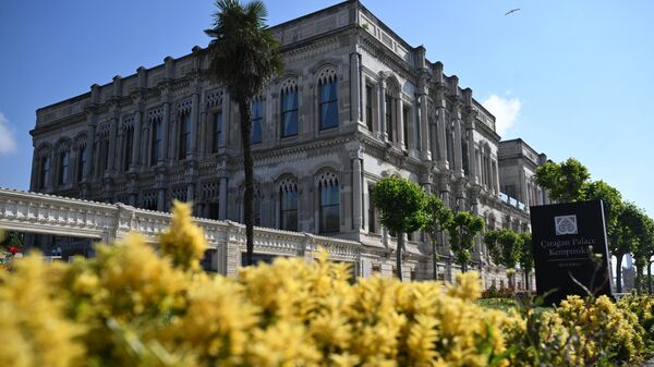 Ciragan Palace in Istanbul, where the second round of negotiations between Russia and Ukraine is expected. - Sputnik भारत