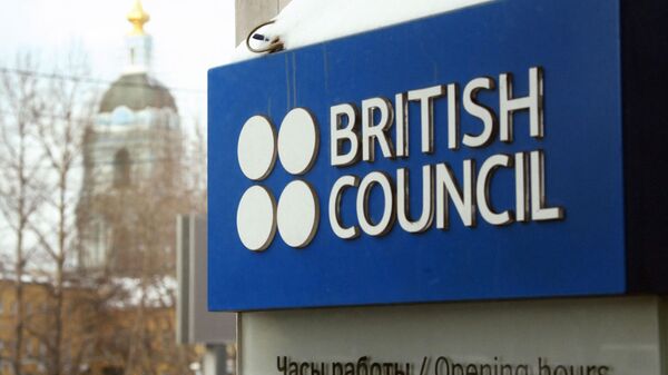 British British Council sign board office work council church hours opening hours - Sputnik India