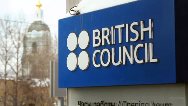 British British Council sign board office work council church hours opening hours - Sputnik India