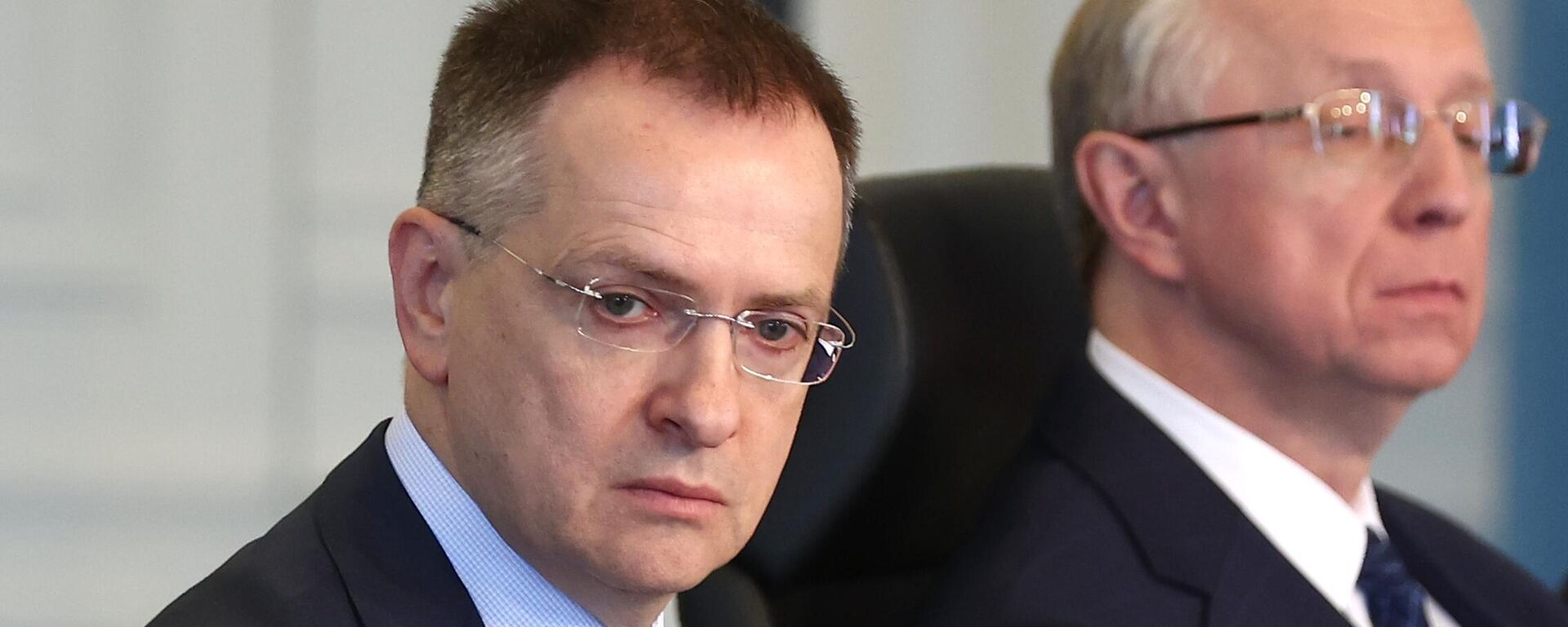Russian Presidential Aide Vladimir Medinsky (left) at direct negotiations between the delegations of Russia and Ukraine at the Ciragan Palace in Istanbul. - Sputnik भारत, 1920, 23.07.2025