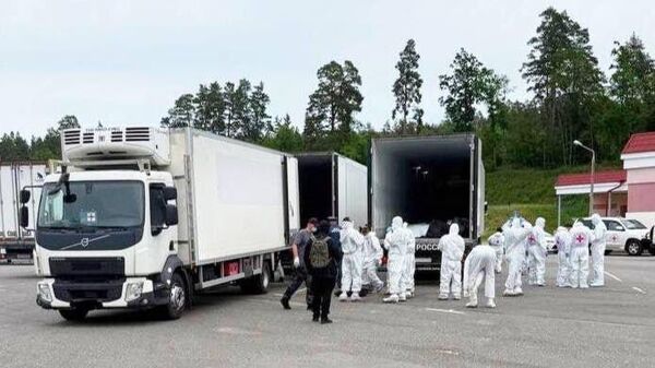 Russia and Ukraine begin soldier bodies transfer under Istanbul agreements - Sputnik भारत