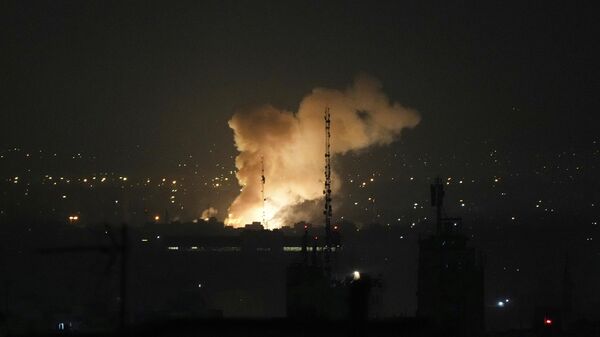Smoke rises up after an explosion in Tehran, Iran, Friday, June 13, 2025. - Sputnik भारत