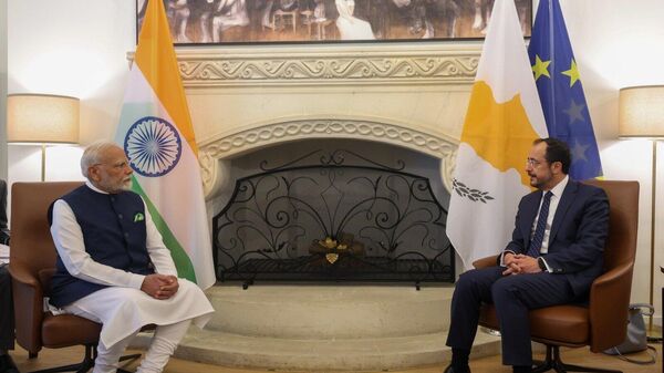 PM Modi in Cyprus - Sputnik India