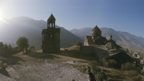 Haghpat Monastery and its main building - the Church of Saint Nishan (Sourb Nshan). - Sputnik भारत