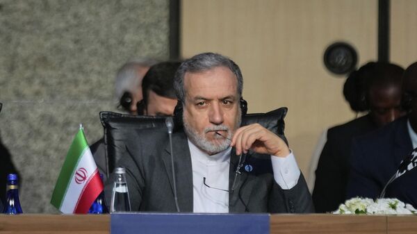 Iranian Foreign Minister Abbas Araghchi listens to speeches as he attends the Council of Foreign Ministers of the Organization of Islamic Cooperation meeting, in Istanbul, Turkey, Saturday, June 21, 2025.  - Sputnik India