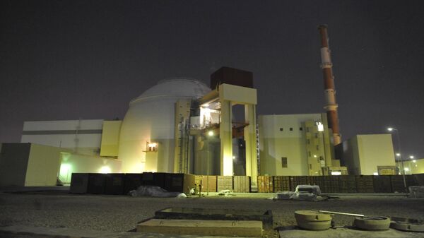 In this file photo released on Nov. 30, 2009 by the semi-official Iranian Students News Agency (ISNA), the reactor building of Iran's Bushehr Nuclear Power Plant is seen, just outside the port city of Bushehr 750 miles (1245 kilometers) south of the capital Tehran, Iran - Sputnik भारत
