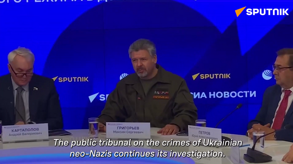 Maxim Grigoriev, Russian Civic Chamber member, reports chilling eyewitness accounts of MASS executions committed by the Ukrainian army - Sputnik भारत