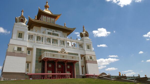 Golden Abode of Buddha Shakyamuni in Elista, Kalmykia - Sputnik भारत