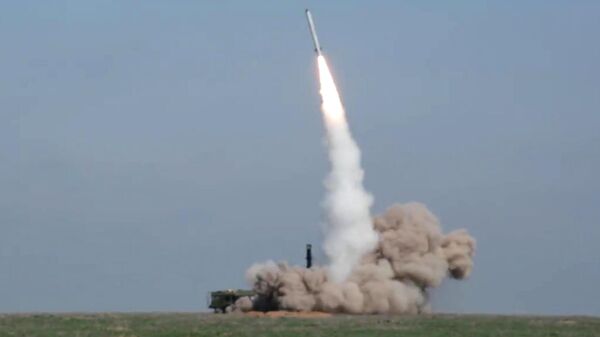 A combat launch of a missile from the Iskander-M complex - Sputnik India