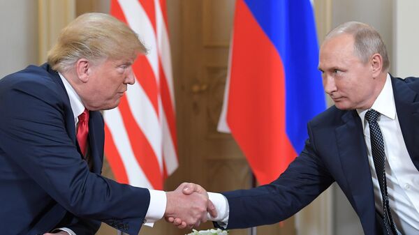 Meeting of Russian President Vladimir Putin and US President Donald Trump in Helsinki - Sputnik भारत