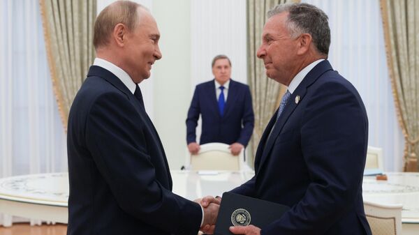 President Vladimir Putin met with US Special Presidential Envoy for the Middle East Steven Witkoff - Sputnik India