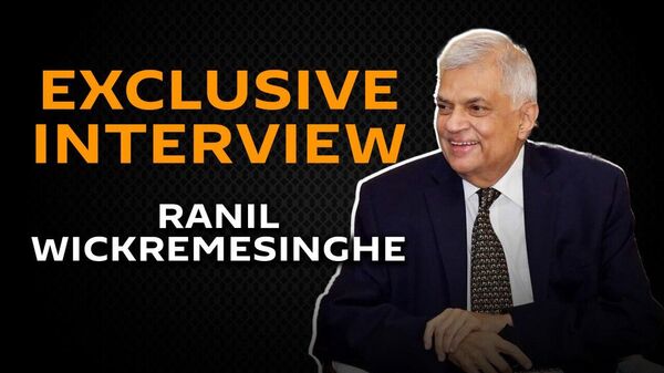 Sputnik spoke to former Sri Lankan President Ranil Wickremesinghe less than 24 hours before he was arrested, according to local media.  - Sputnik भारत