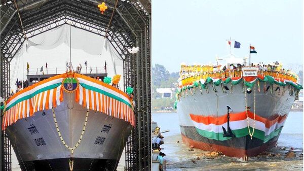 On 26 August 2025, the Indian Navy simultaneously commissioned two state-of-the-art stealth frigates, Udaygiri (F35) and Himgiri (F34) - Sputnik India