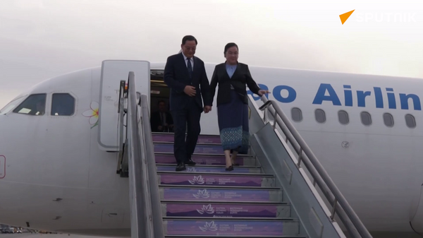The Prime Minister of Laos has arrived in Vladivostok to participate in the Eastern Economic Forum. - Sputnik भारत