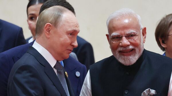 Russian President Vladimir Putin and Indian Prime Minister Narendra Modi - Sputnik India